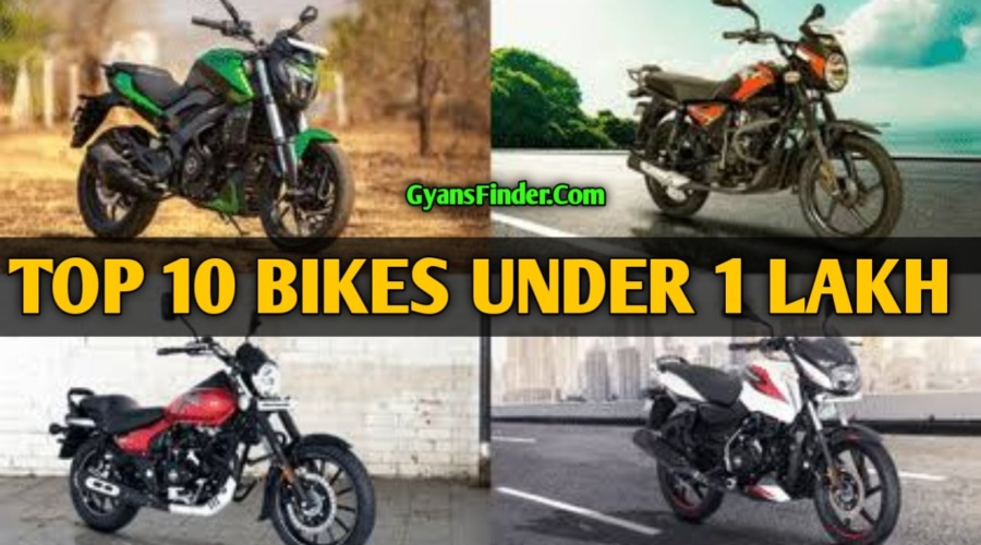Top 10 Bikes Under 1 Lakh On Road Price