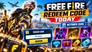 Free Fire Redeem Codes Today