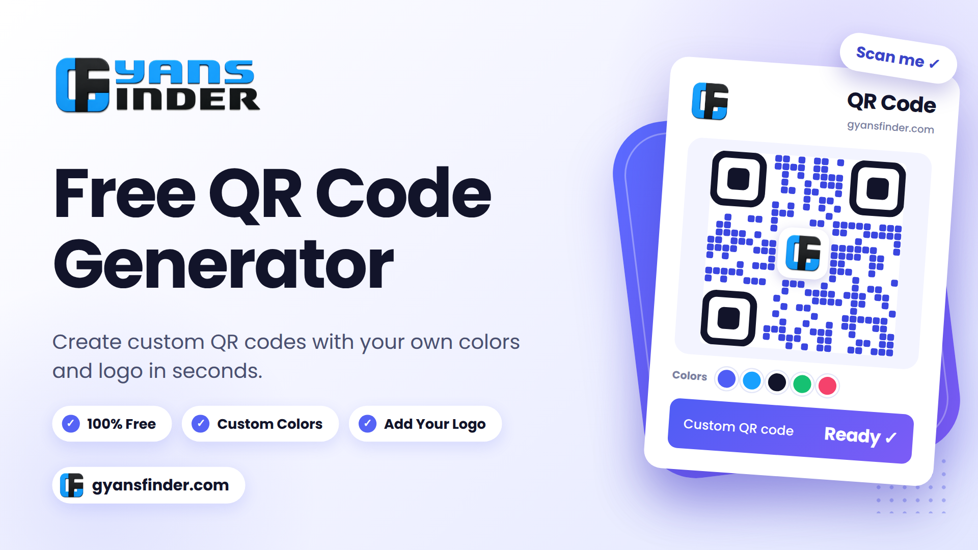 फ्री QR कोड जनरेटर: अपने रंग और लोगो के साथ QR कोड कैसे बनाएं 1 qr code generator featured image 16x9 1